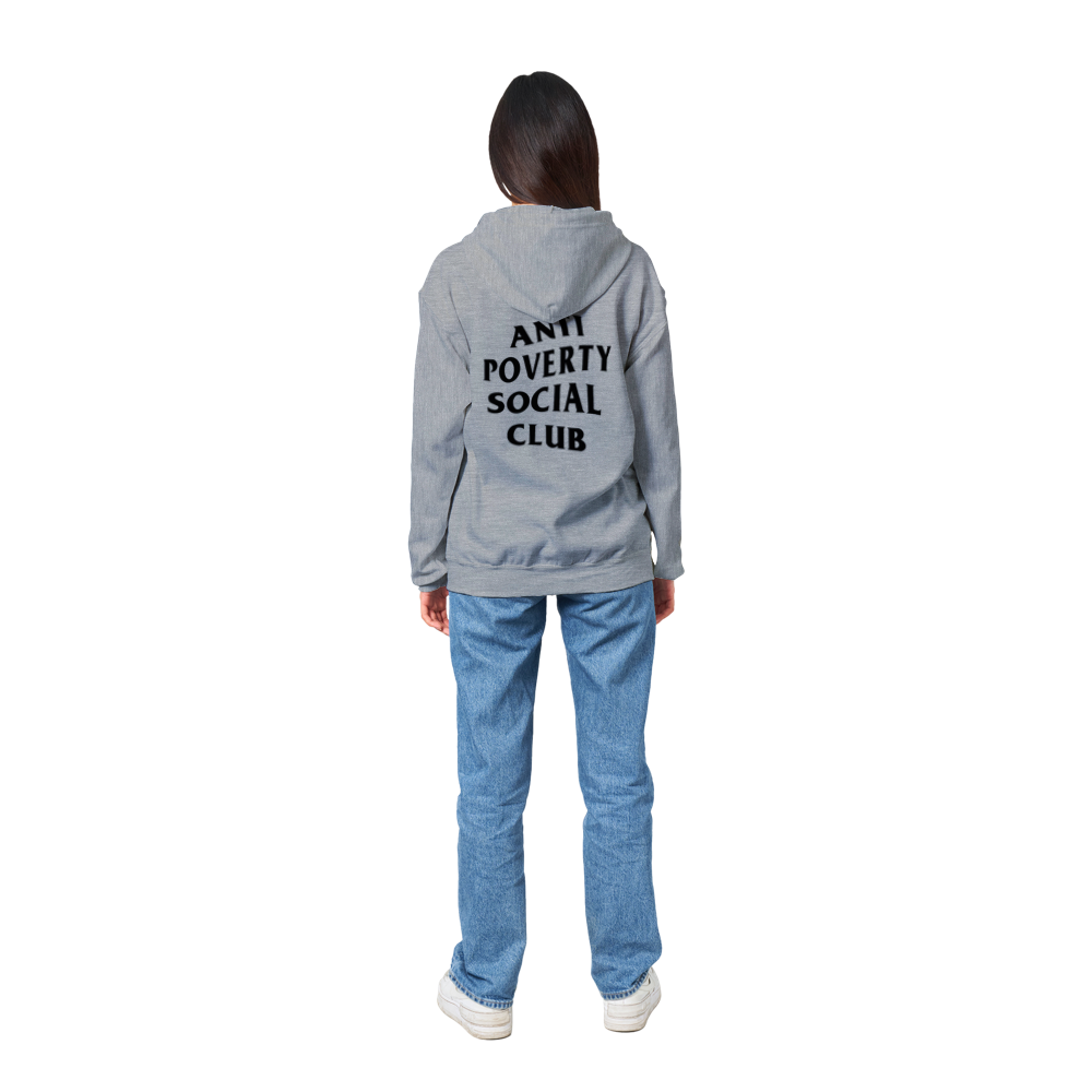 ANTI POVERTY SOCIAL CLUB Classic Unisex Zip Hoodie - GoodOnU.ca