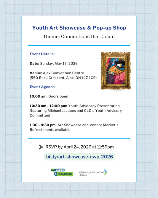 Youth Art Showcase & Pop-up Shop — Connections that Count