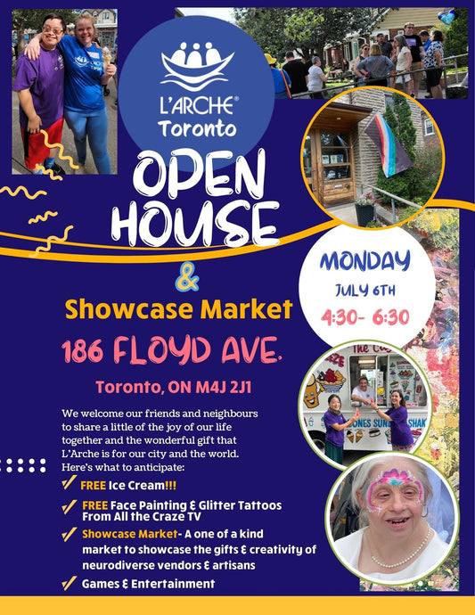 GoodOnU.ca at L'Arche Toronto Open House & Showcase Market – July 6th