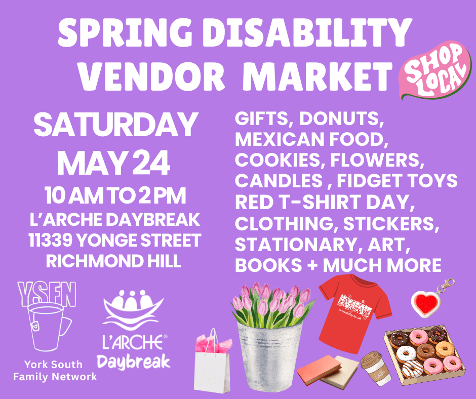 Disability-led vendors showcasing products at spring accessibility market