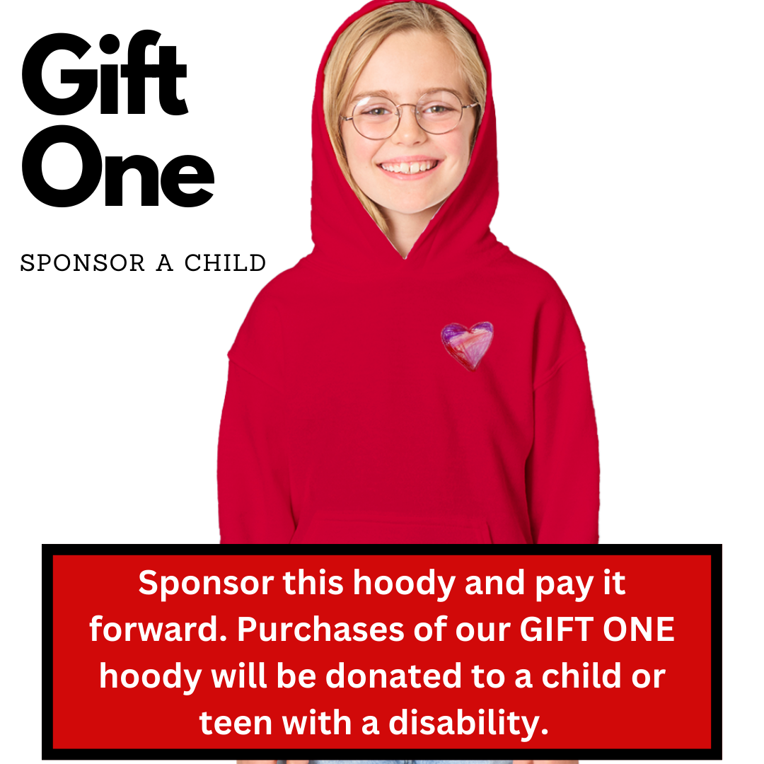 Sponsor a Youth with disability with a GIFT ONE Hoody - GoodOnU.ca