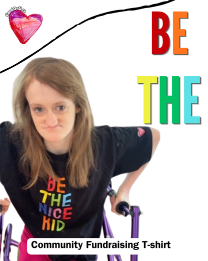 T-shirt « Nous sommes tous beaux » | Motif floral pour la défense des droits des personnes handicapées