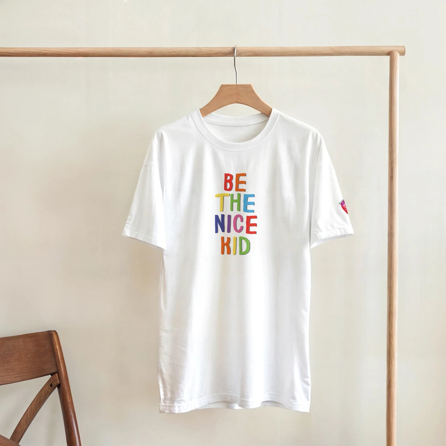 Be The Nice Kids t-shirt all ages, unisex promotes inclusivity and kindness 
