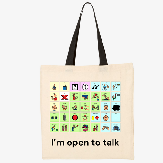 I’m open to talk - Classic Tote Bag - GoodOnU.ca