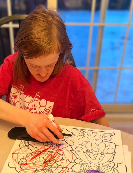 MakeGood Mouse Pen – Adaptive Writing Tool for Limited Hand Mobility | Assistive Pen Holder