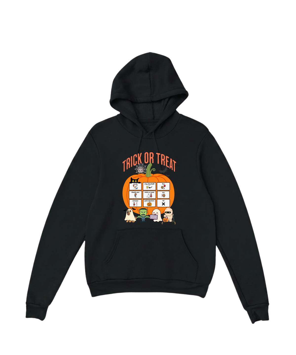 Trick or Treat Halloween AAC Awareness T-Shirt & Hoodie - DMI Foundation Fundraiser
