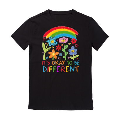It Is Okay To Be Different Graphic T-Shirt - DMI Children's Foundation Fundraiser