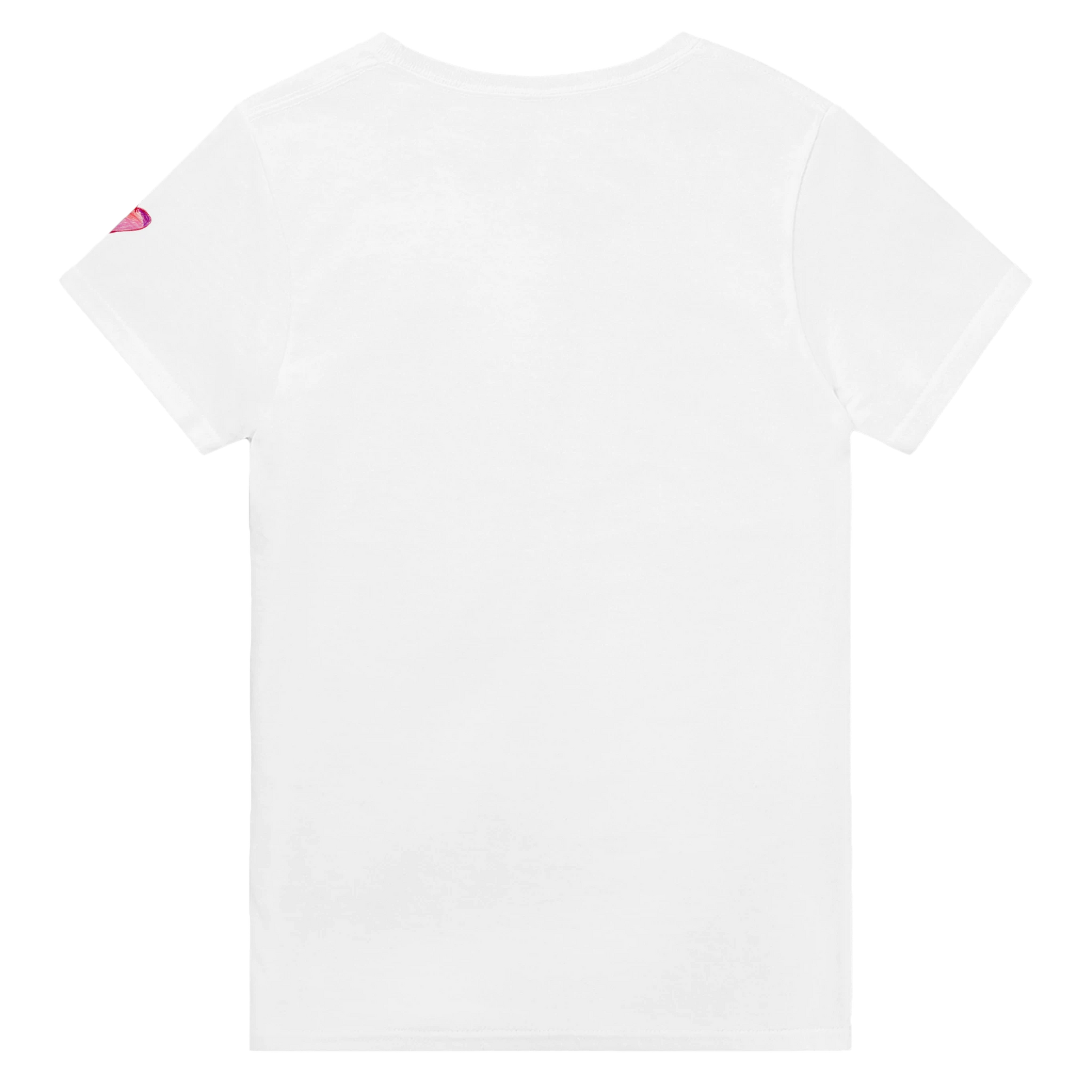 Back of this white T-shirt is blank 
