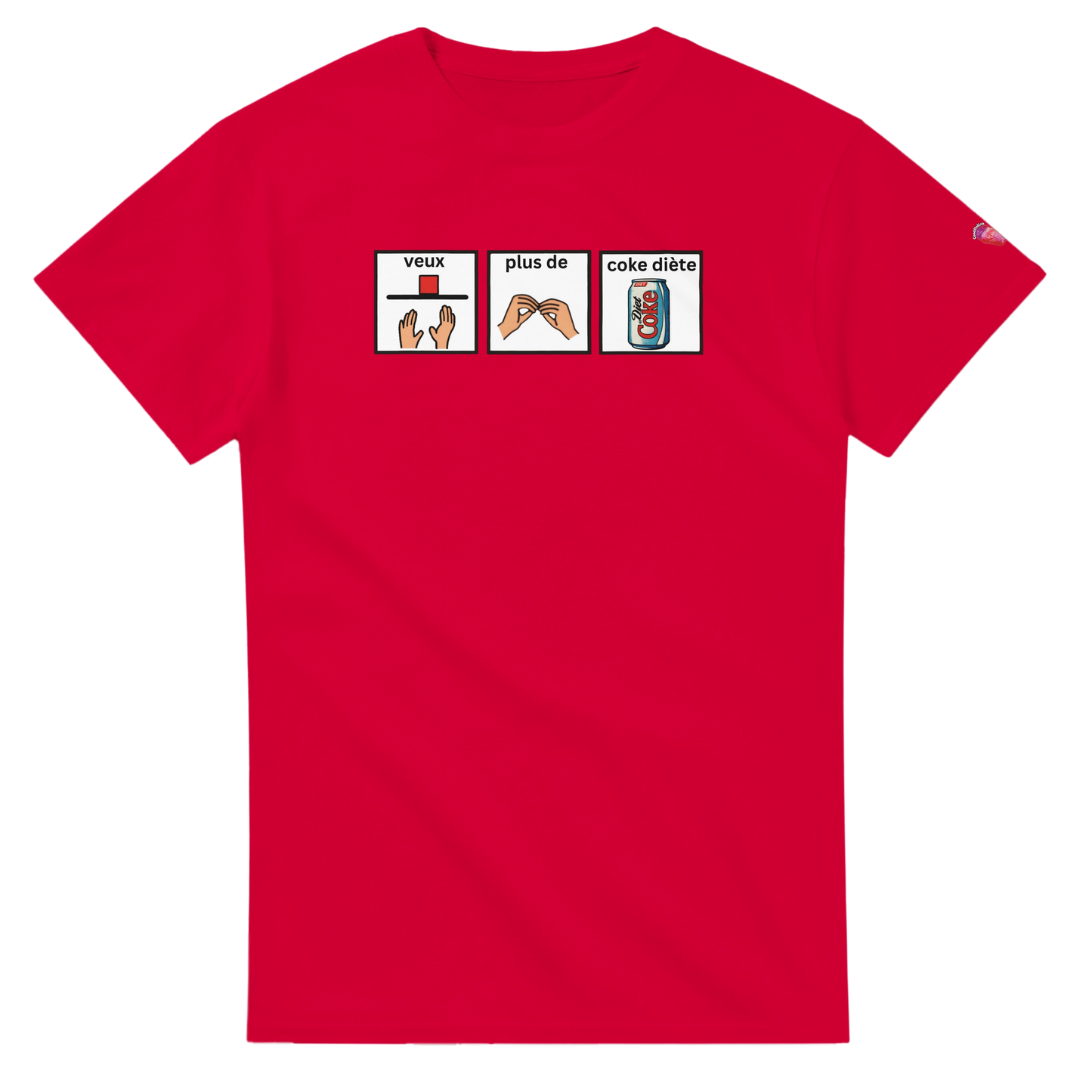 Want More Diet Coke - Bilingual AAC T-Shirt