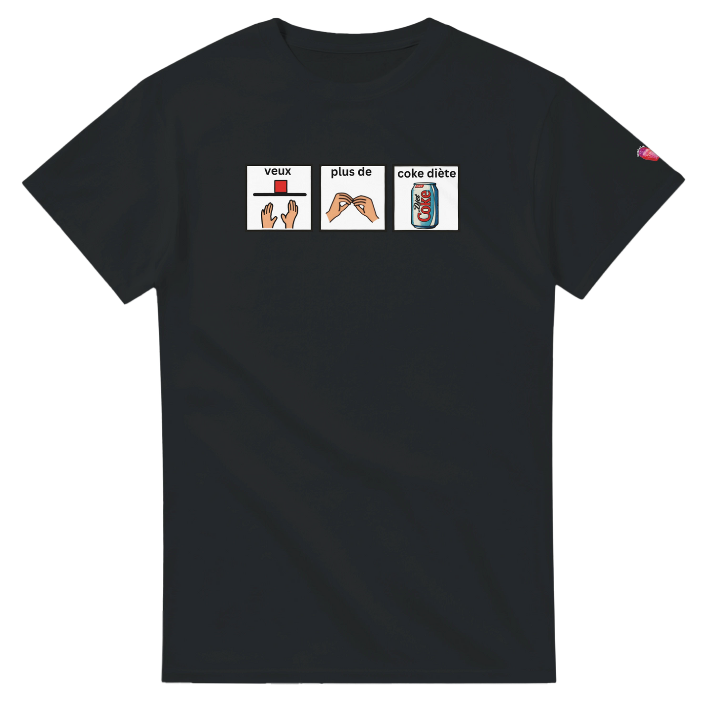 Want More Diet Coke - Bilingual AAC T-Shirt