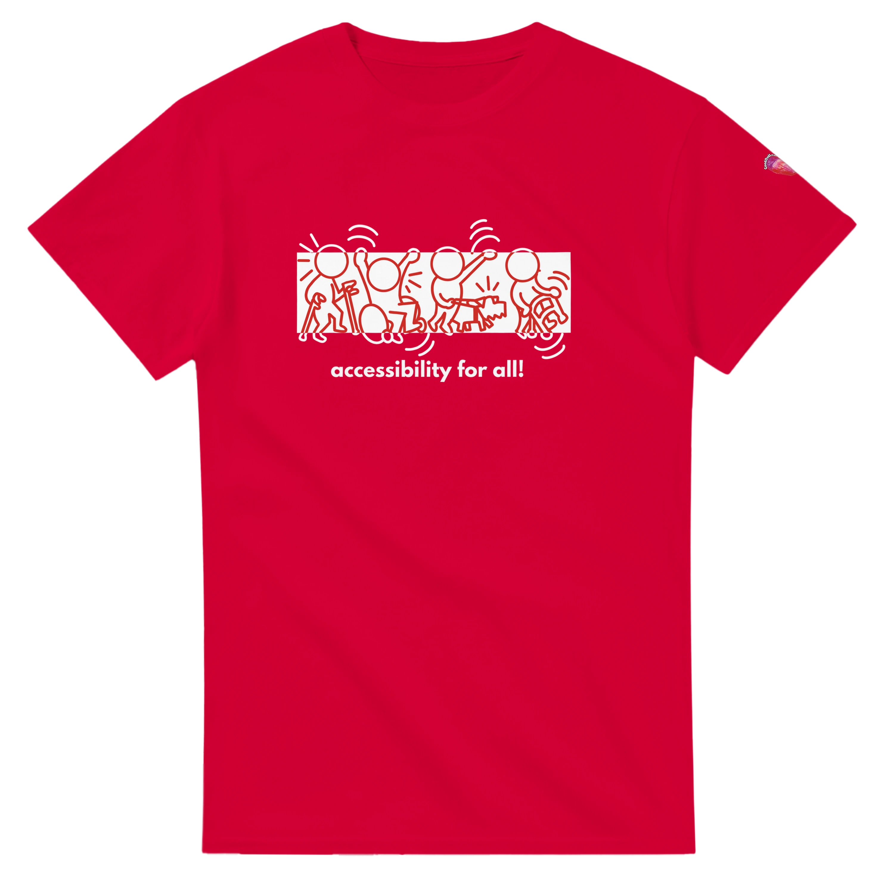 adult - accessible for all  Red shirt Day 2025 - GoodOnU.ca