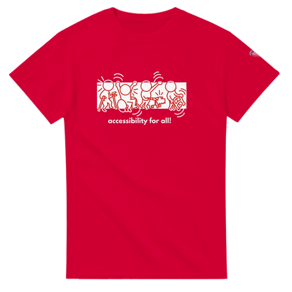 adult - accessible for all  Red shirt Day 2025 - GoodOnU.ca