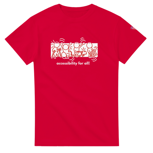 adult - accessible for all  Red shirt Day 2025 - GoodOnU.ca