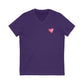 MY HEART  gender neutral v-neck tee , original, adult xs-2xl - GoodOnU.ca