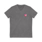 MY HEART  gender neutral v-neck tee , original, adult xs-2xl - GoodOnU.ca