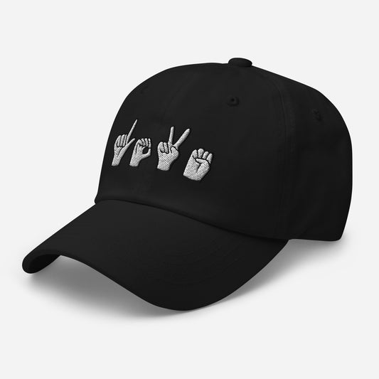 SIGN: LOVE    dad hat, original, adult one size - GoodOnU.ca