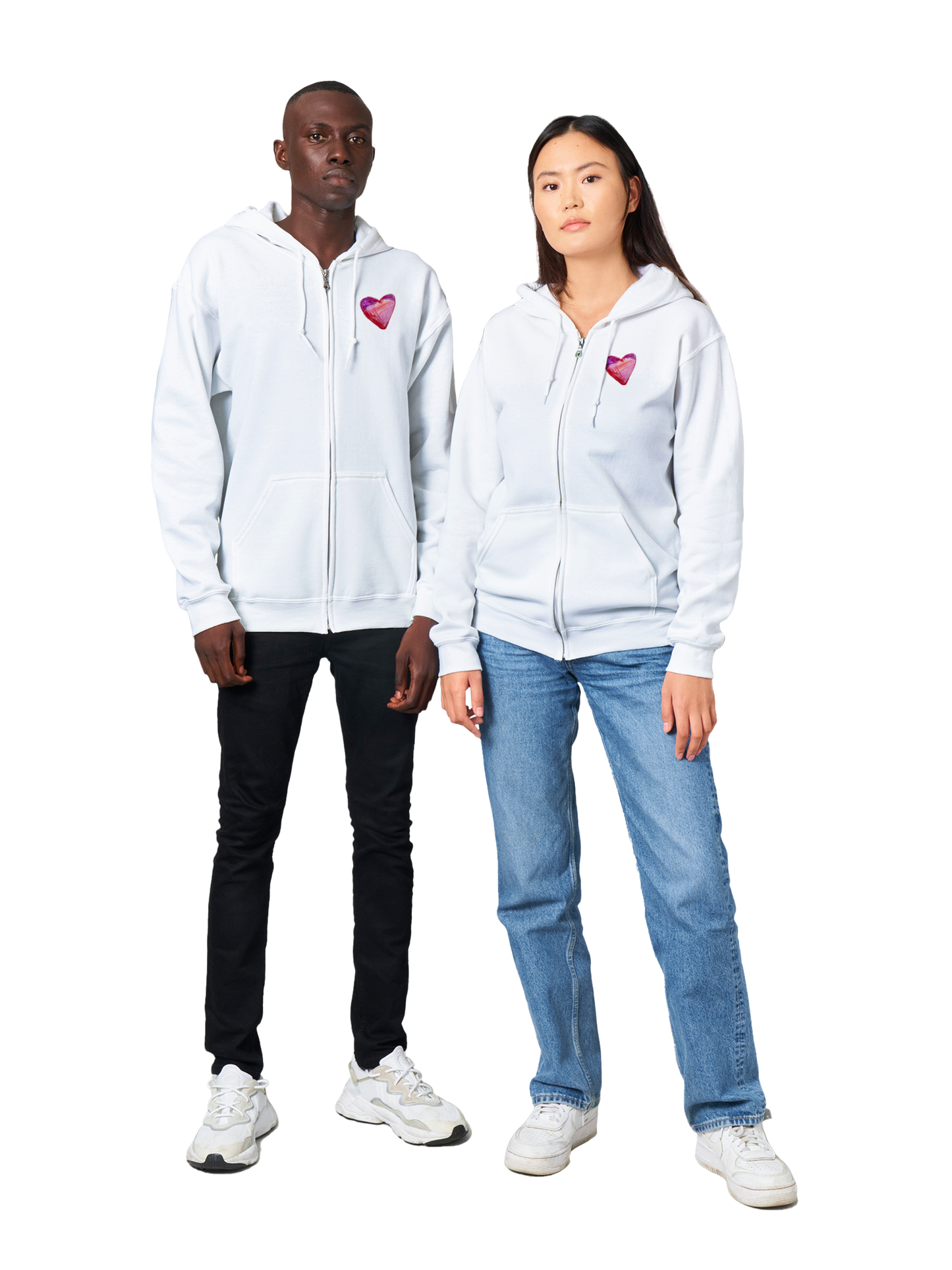 MY HEART, original, genderfree, zip hoodie, adult XS - 3XL - GoodOnU.ca