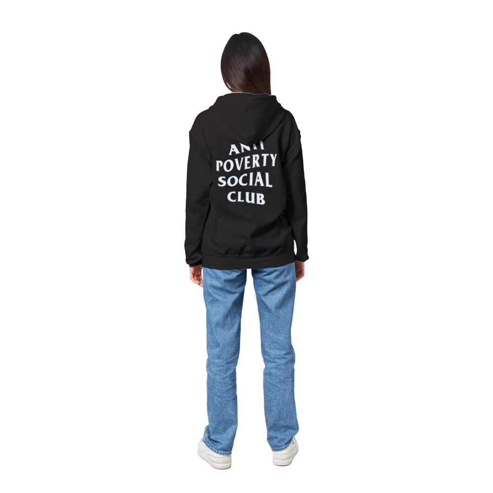 ANTI POVERTY SOCIAL CLUB Classic Unisex Zip Hoodie - GoodOnU.ca