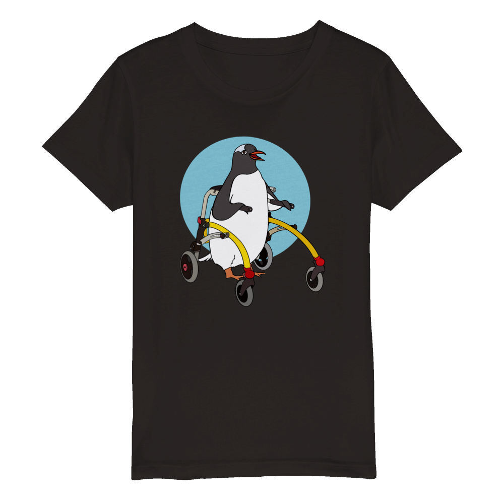 Youth, ANIMAL ADVOCATE penguin organic tee, original - GoodOnU.ca