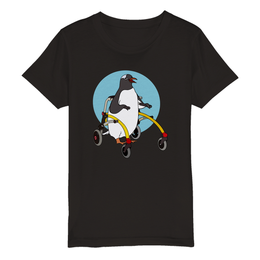 Youth, ANIMAL ADVOCATE penguin organic tee, original - GoodOnU.ca