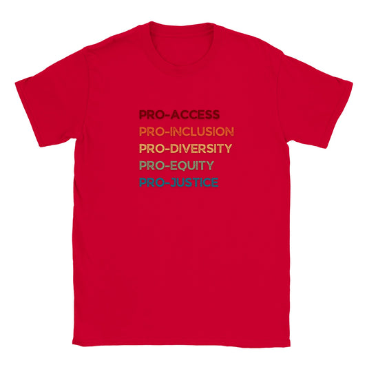 child/youth PRO-ACCESS  Red Shirt Day tee - GoodOnU.ca