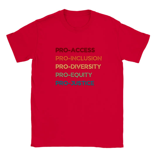 adult PRO Red Shirt Day unisex tee - GoodOnU.ca