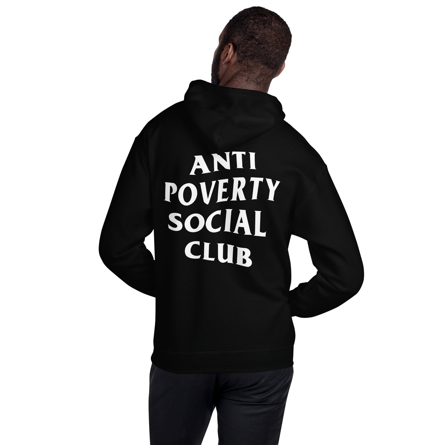 ANTI POVERTY SOCIAL CLUB genderfree hoodie adult plus size xl - 5xl - GoodOnU.ca