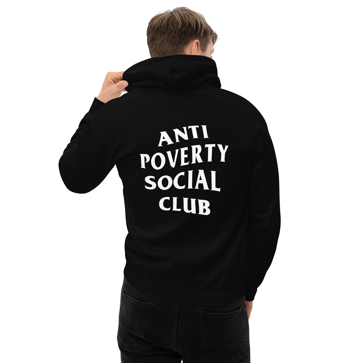 plus sizes ANTI POVERTY SOCIAL CLUB genderfree hoodie adult plus size xl - 5xl - GoodOnU.ca