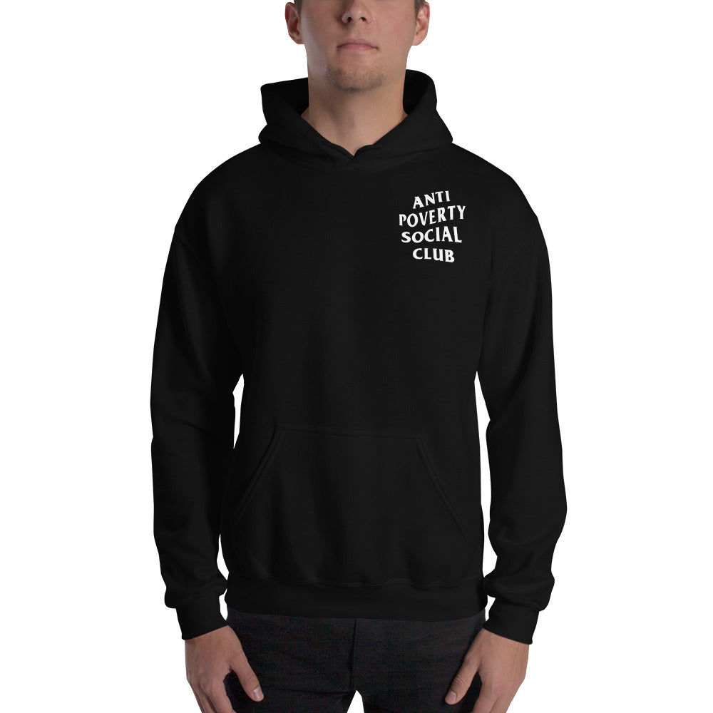 ANTI POVERTY SOCIAL CLUB genderfree hoodie adult plus size xl - 5xl - GoodOnU.ca