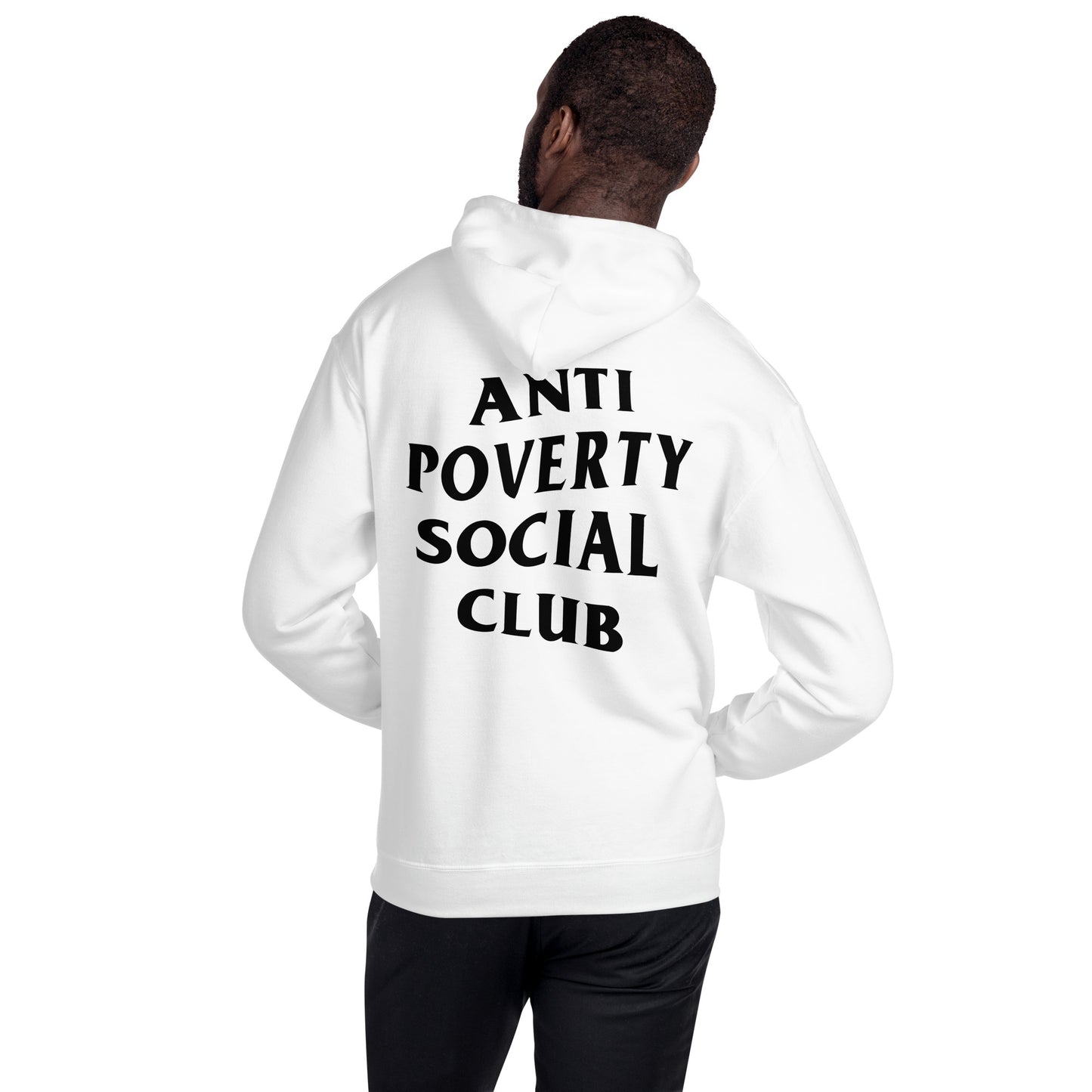 plus sizes ANTI POVERTY SOCIAL CLUB genderfree hoodie adult plus size xl - 5xl - GoodOnU.ca