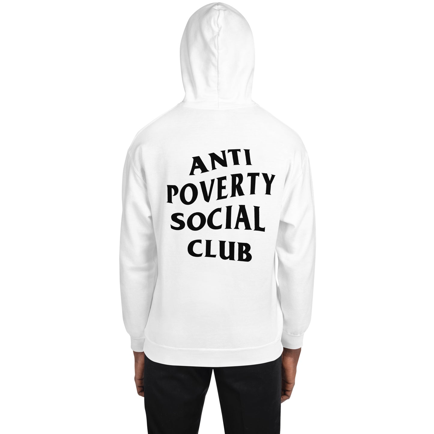 plus sizes ANTI POVERTY SOCIAL CLUB genderfree hoodie adult plus size xl - 5xl - GoodOnU.ca