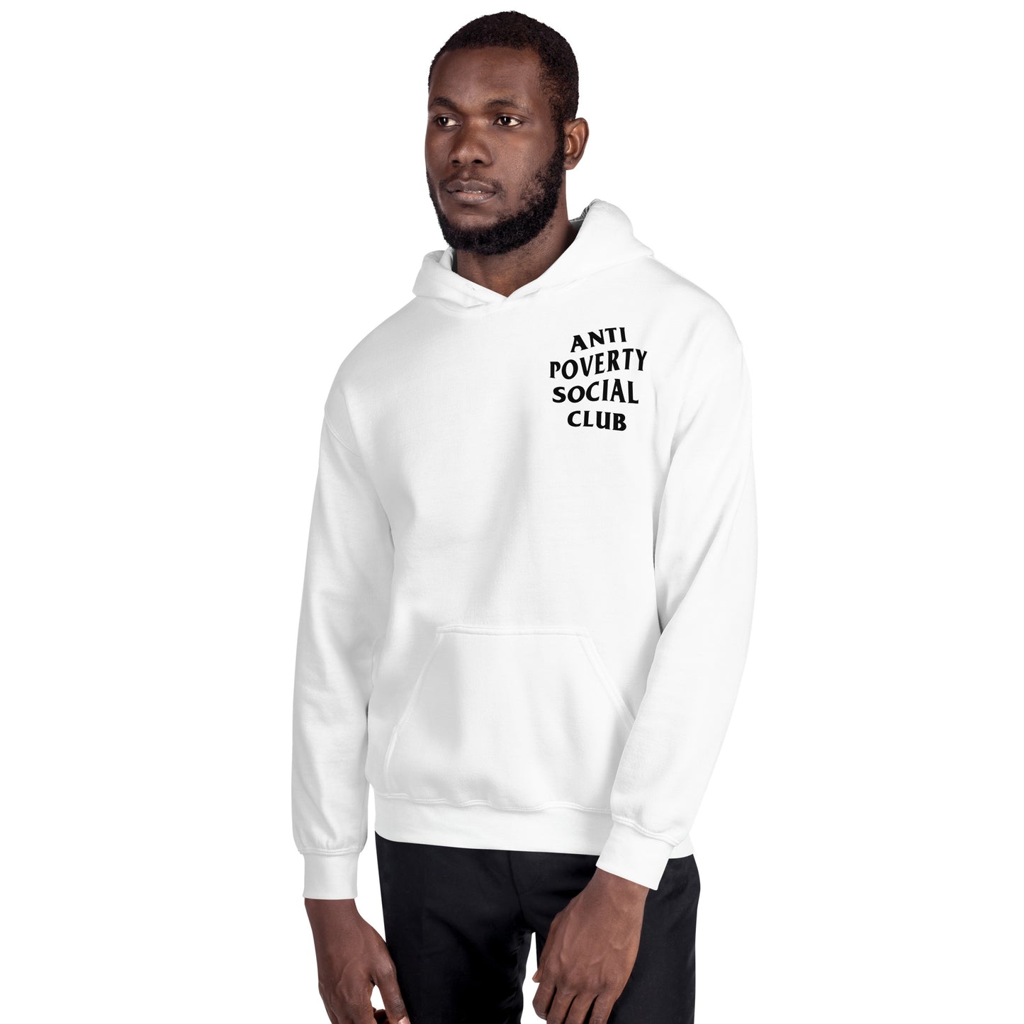 plus sizes ANTI POVERTY SOCIAL CLUB genderfree hoodie adult plus size xl - 5xl - GoodOnU.ca